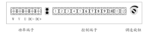 无刷驱动器端子